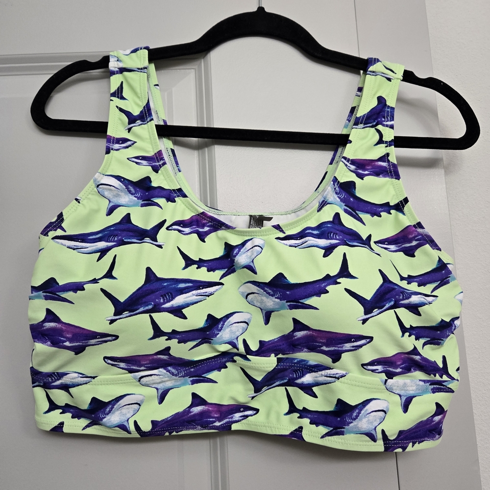 Torrid Abstract Print Swin Top